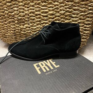 Frye Women’s Black Suede Chukka Boots
